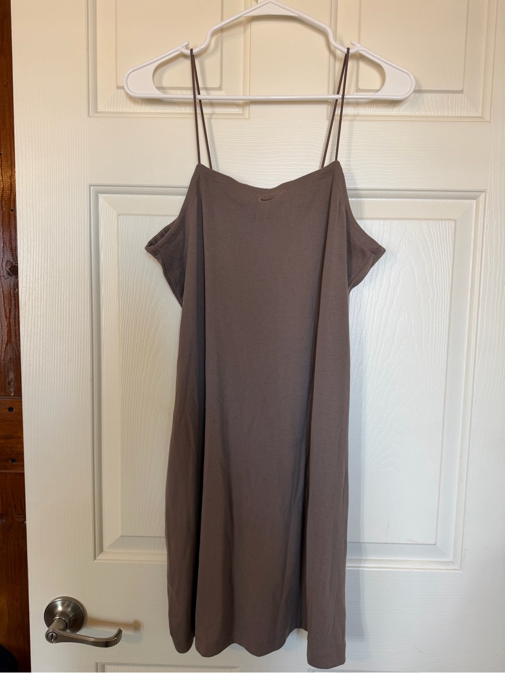 Nike Sportswear Chill Knit Women's Tight Mini-Rib Tank/Camisole Dress / size L